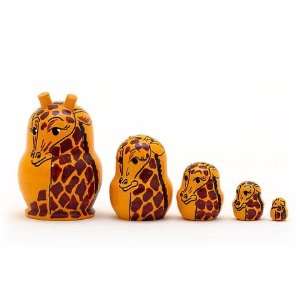 Mini Giraffe Doll 5pc./1