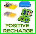 UNIVERSAL MEMORY CARD CASE + 8 AA BATTERY STORAGE CASE