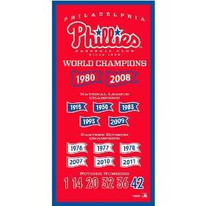  Philadelphia Phillies Retired Numbers Banner Sports 