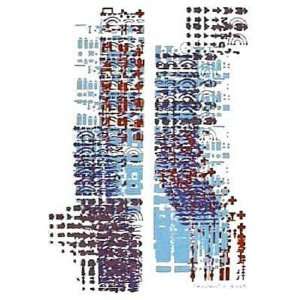  Composition I by Constantin Xenakis, 23x30