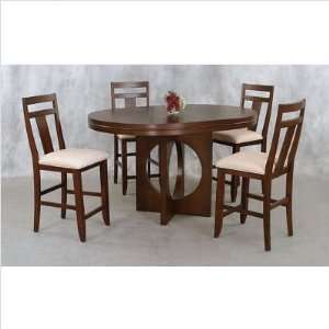  Crestline Counter Height Oval Table Furniture & Decor