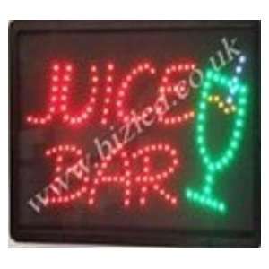  Quality Flashing Juice Bar Catering Led New Shop Signs 