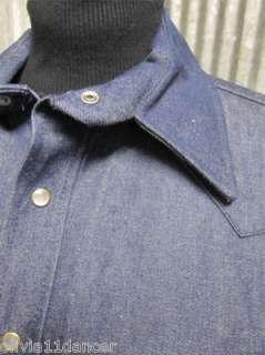 Demin Western Pearlized Button Cotton Welding Shirt New 17 Welder Work 