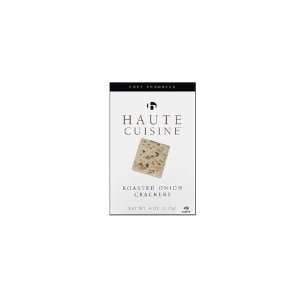 Haute Cuisine Roasted Onion Cracker (Economy Case Pack) 4 Oz Box (Pack 