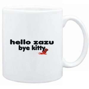  Mug White  Hello Zazu bye kitty  Female Names Sports 