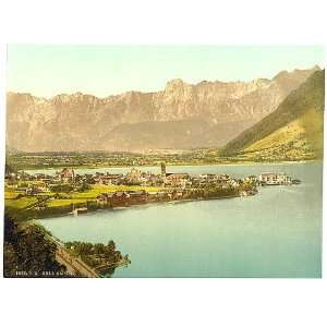  Zell am See,from Steinernes Meer,Austria,Salzburg,1890s 