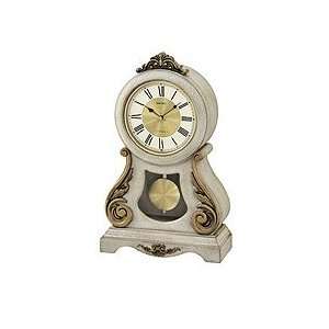  SeikoClock Mantel Musical Cream Dial clock #QXW220BLH 