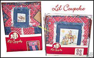 Lil Cowpoke Cowboy nursery wall decor diaper stacker  