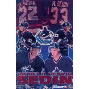  Sedin Twins Poster (S9066)   Collage