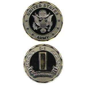  US Army 2nd Lieutenant O 1 Challenge Coin 