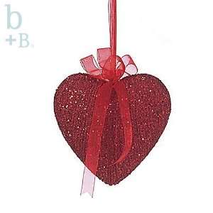   Decor  Hearts 9715832 A Red Heart Ornament   Large 