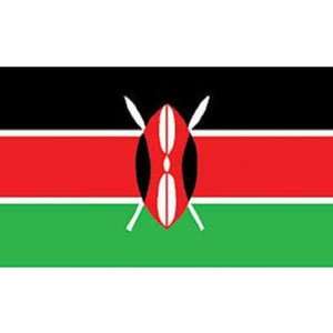  Kenya Flag 3ft x 5ft Patio, Lawn & Garden