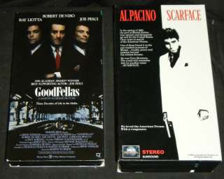 GOODFELLAS & SCARFACE This lot features two great organized crime 