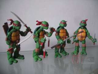 NECA TMNT Teenage Mutant Ninja Turtles figure set 4 pcs Toys NEW in 