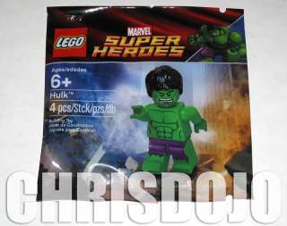 LEGO HULK Super Heroes Marvel Avengers Exclusive Limited Promo Minifig 