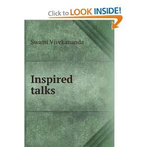  Inspired talks Swami Vivekananda Books