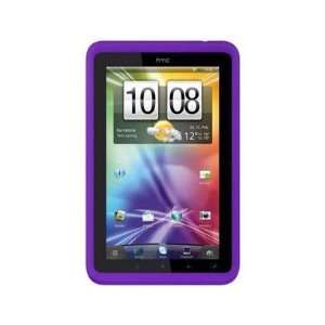   Purple Protector for HTC EVO View Tablet Cell Phones & Accessories