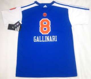 Danilo Gallinari Youth Large Court Shooter Shirt Knicks  