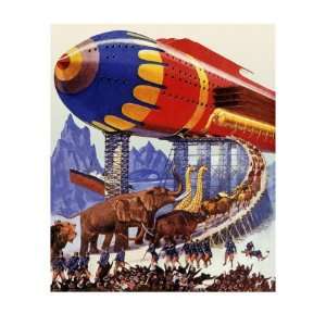  Sci Fi   Futuristic Noahs Ark, 1939 Giclee Poster Print 