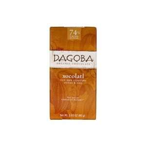 Dagoba Organic Chocolate, Bar Chocolate Xocolatl Org, 2.83 Ounce (12 