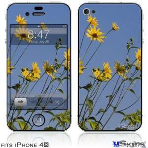  iPhone 4S Skin   Yellow Daisys 