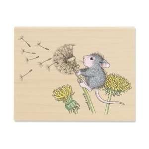  House Mouse Mounted Rubber Stamp 3X4 Arts, Crafts 