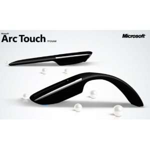  2.4G Arc Touch Wireless Mouse,Microsoft Mouse   Black 