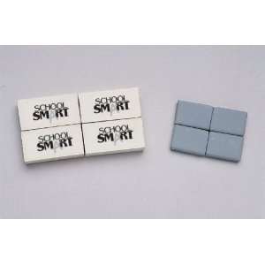  School Smart White Soap Eraser   2x1x5/8   Bx/12 