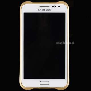 Gold Duralumin Bumper Case Cover For Samsung Galaxy Note N7000 i9220 