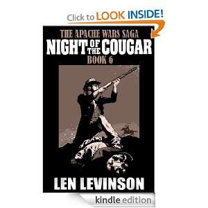 The Apache Wars Saga #6 Night of the Cougar Len Levinson  
