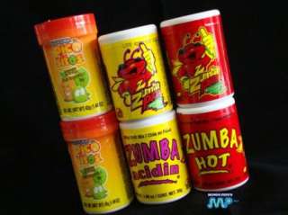 Zumba Acidin Lorena Picositos MexCandyChili Salt 6pc  