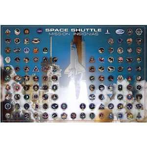  Space Shuttle   Mission Insignias By Anonymous Highest 