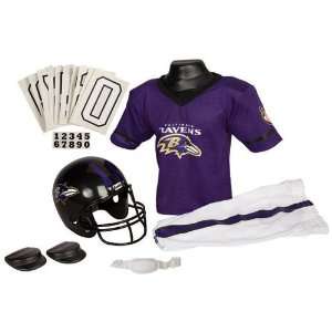  Baltimore Ravens Youth NFL Deluxe Helmet and Uniform Set 
