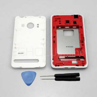 White full Housing Cover for HTC Cell Phone EVO 4G+ Free Tools HoT 