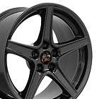 18 9/10 Black Saleen Style Wheels Rims Fit 94   04 Mustang®