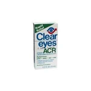  Clear Eyes Drops Seasonal(acr) Size .5 OZ Health 