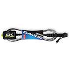 dakine longboard ankle surf leash 9 black clear expedited shipping 