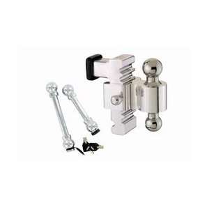 The Rapid Hitch Ball Mount Kit Adjustable 5.25 in. Drop/4.25 in. Rise 