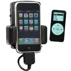   FM TRANSMITTER CHARGER DOCK+REMOTE FOR APPLE IPHONE 