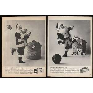   Equipment Santa Christmas 6 Page Print Ad (10671)