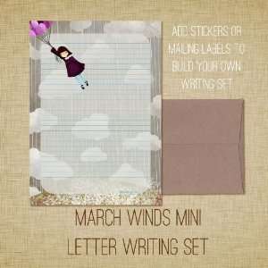  Build Your Own Stationery Set March Winds Baby