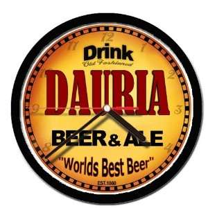  DAURIA beer ale wall clock 