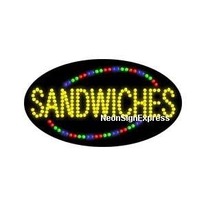  Animated Sandwiches LED Sign 