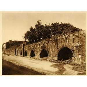  1925 Aqueduct San Felipe Oaxaca Mexico Photogravure 