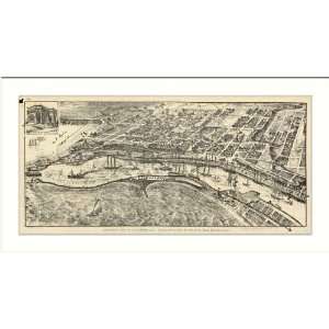  Historic San Pedro, California, c. 1905 (M) Panoramic Map 