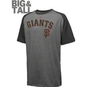  San Francisco Giants Big & Tall Majestic Heather Grey Record 