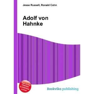  Adolf von Hahnke Ronald Cohn Jesse Russell Books