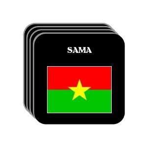  Burkina Faso   SAMA Set of 4 Mini Mousepad Coasters 
