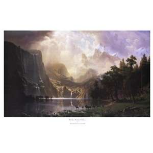  Albert Bierstadt Sierra Nevada in California 40x26