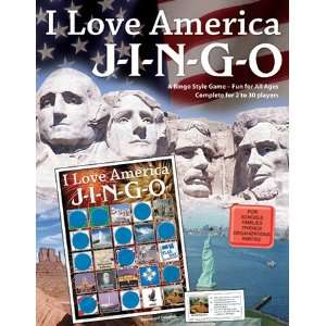  6 Pack GARY GRIMM & ASSOCIATES JINGO I LOVE AMERICA 